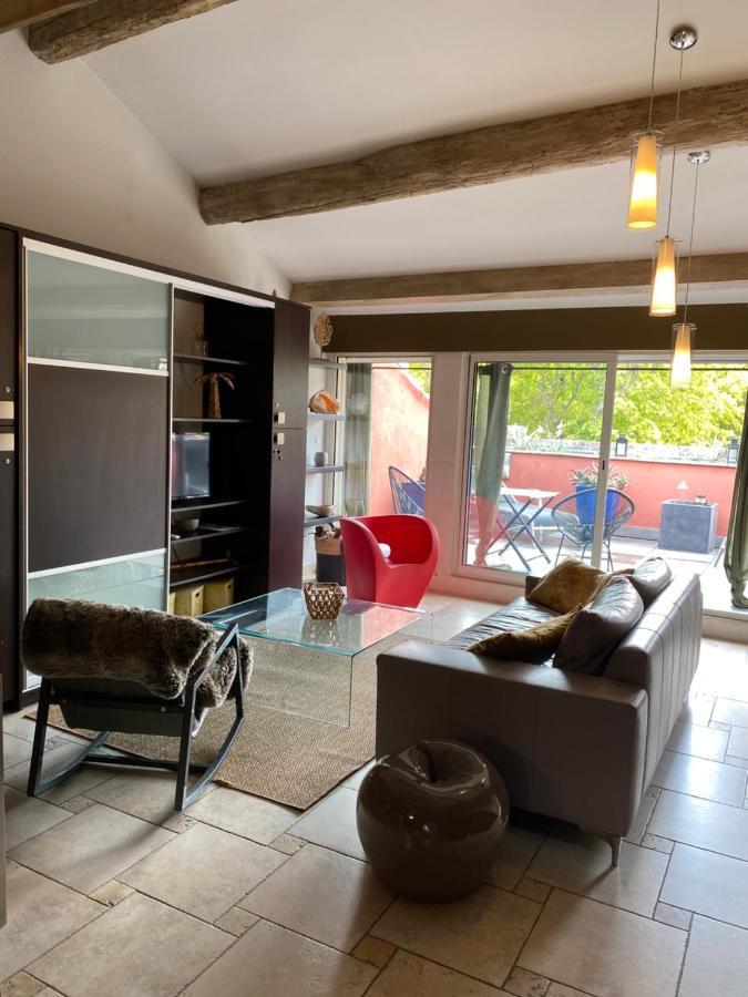 Le Loft Duplex, 2 Terrasses, Au Coeur Du Village Saint-Remy-de-Provence Exterior photo