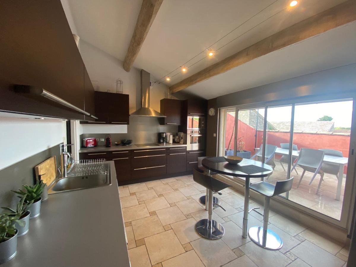 Le Loft Duplex, 2 Terrasses, Au Coeur Du Village Saint-Remy-de-Provence Exterior photo